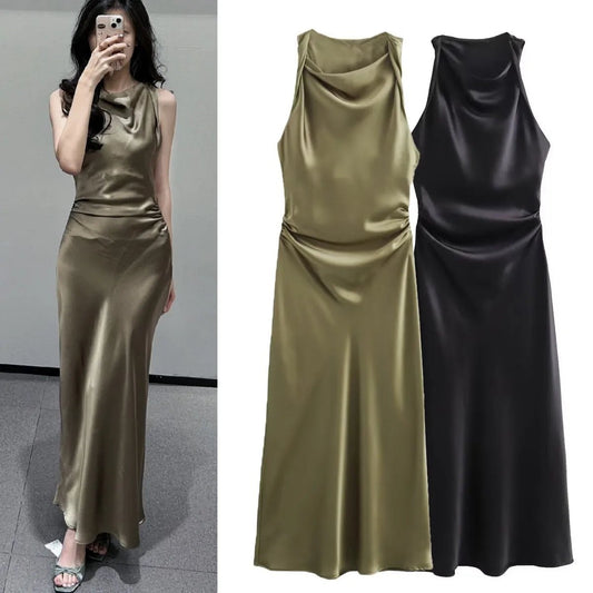 Sleek Sleeveless Dress