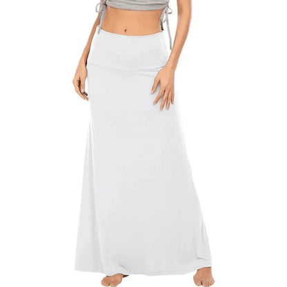 Flowy High Waist Maxi Skirt