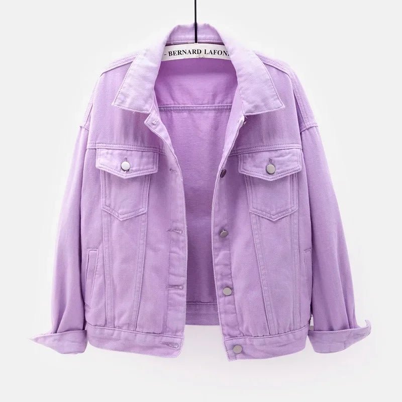 Casual Denim Jacket Oversized