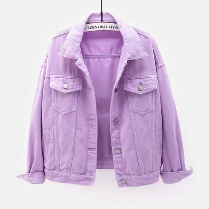Casual Denim Jacket Oversized