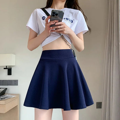 Sporty Pleated Tennis Skirt