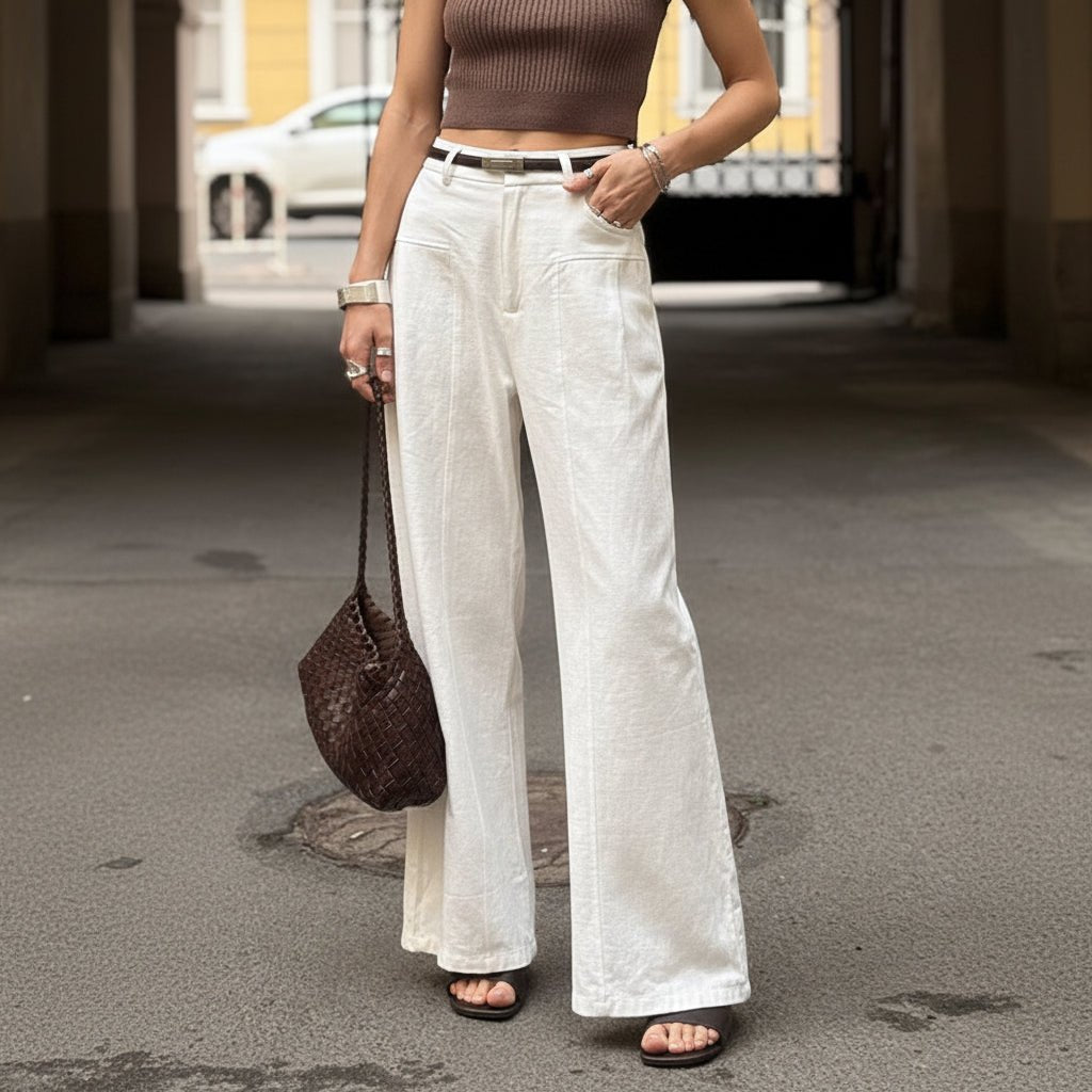 Formal Wide Leg Summer Pants