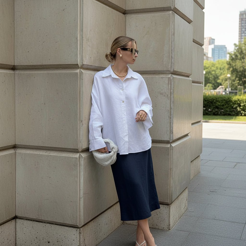 Vintage Style Collar Blouse Tops