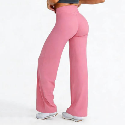 Sculpted Knit Leggings Flared