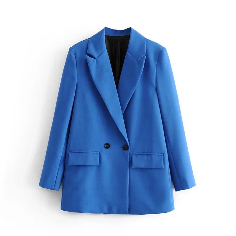 Sleek Blazer Double Button