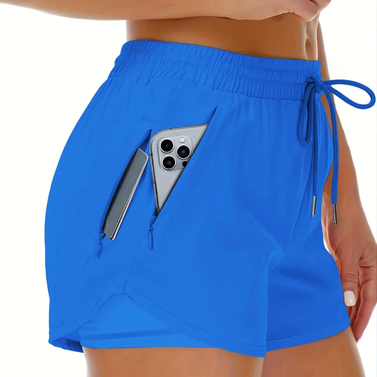 Lightweight Nylon Shorts Lined