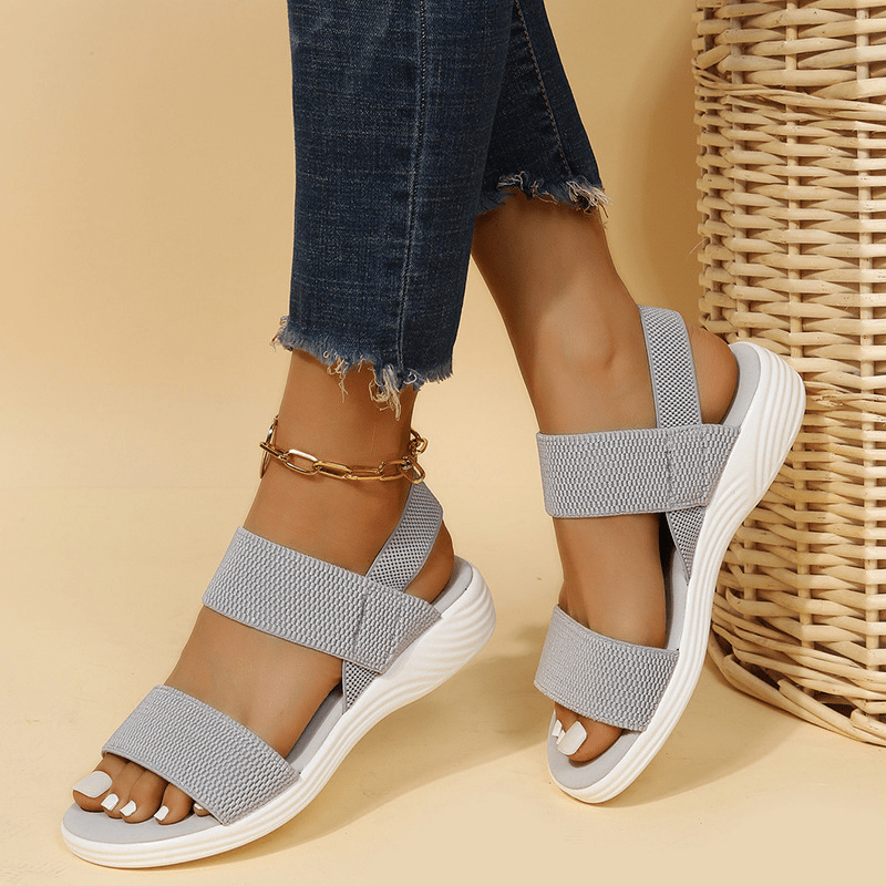 Solid Color Casual Summer Shoes