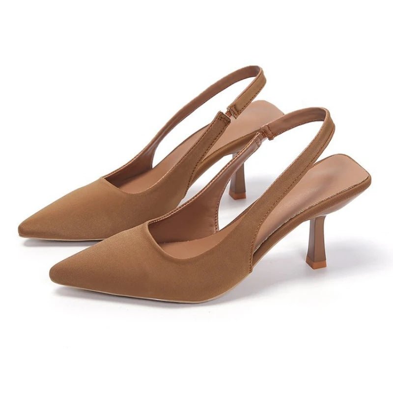 Gleaming Pointed Pumps