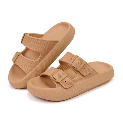 Comfy EVA Double Buckle Sandals