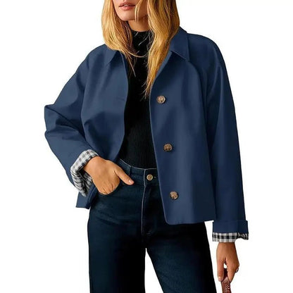 Edgy Structured Long Sleeve Jacket