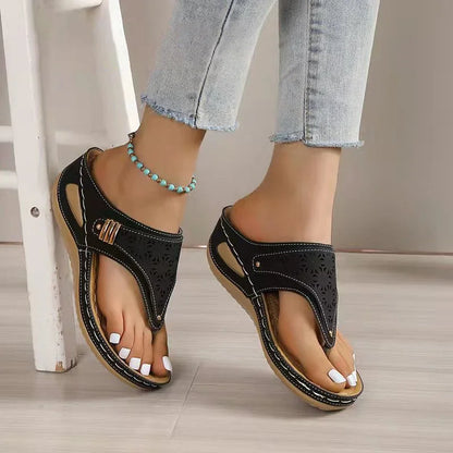 Orthopedic Wedge Flip Flop Sandals