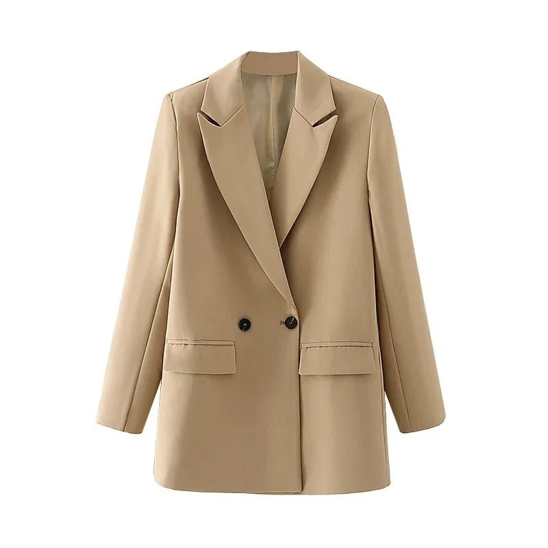 Sleek Blazer Double Button