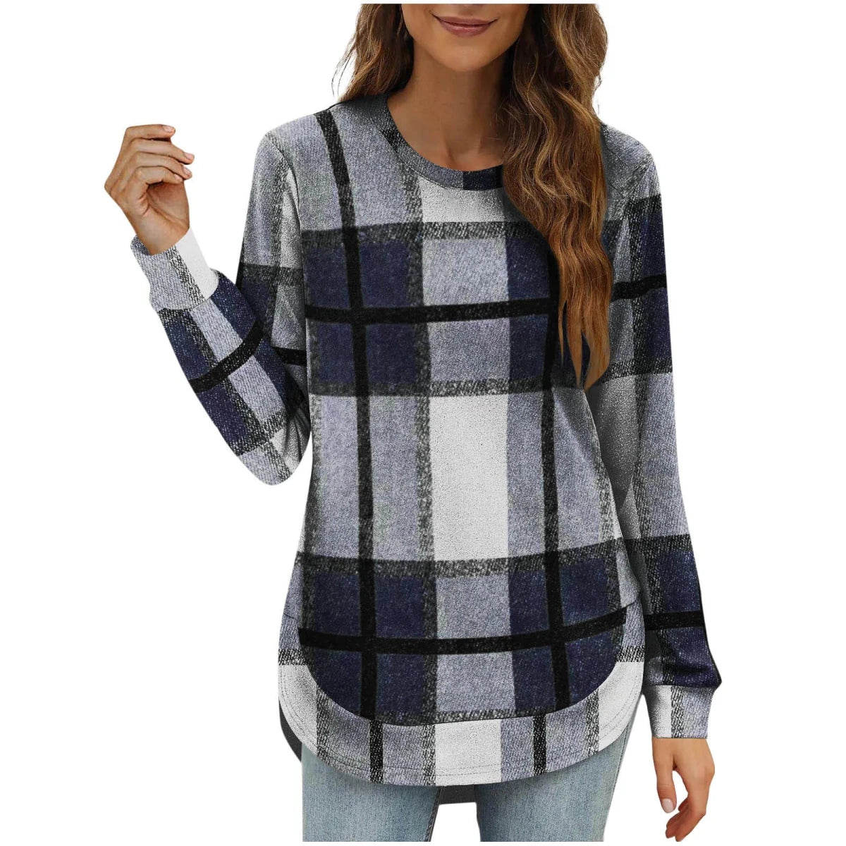 Soft Polyester Asymmetrical Top