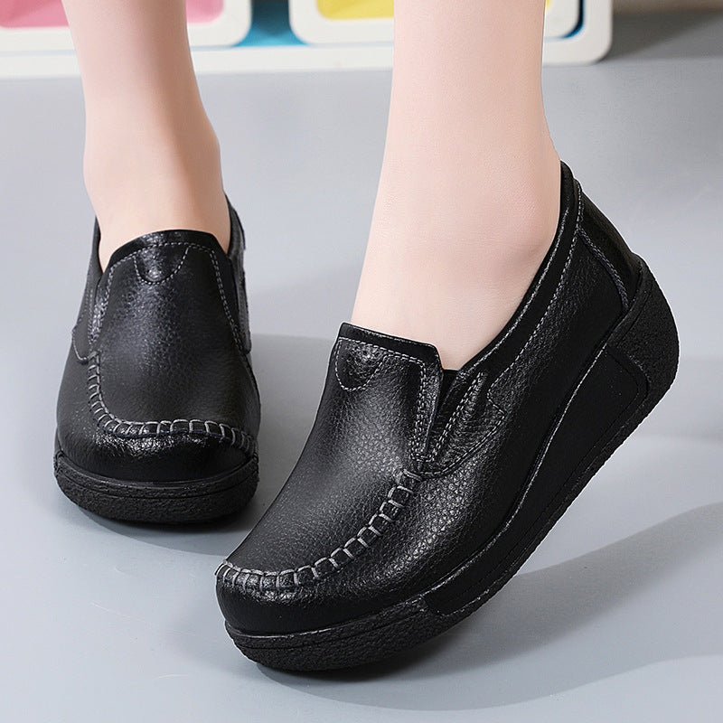 Wedge Slip On Casual Shoes