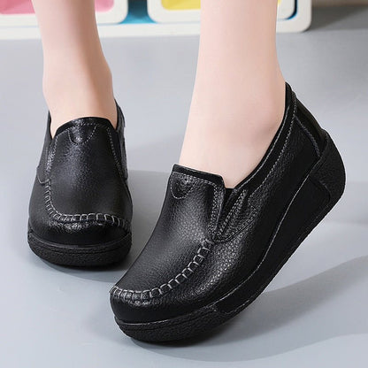 Wedge Slip On Casual Shoes