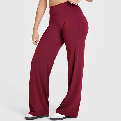 Flared Wide Leg Yoga Pants