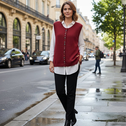 Lässiger, schicker Cardigan mit Knopfdetails
