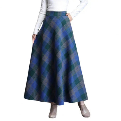 Warm Wool Aline Winter Skirt
