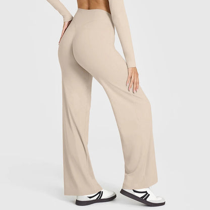 Flared Wide Leg Yoga Pants