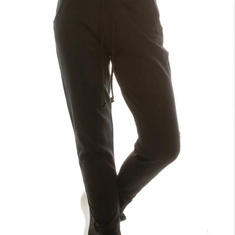 Elastic Waist Drawstring Jogger Pants