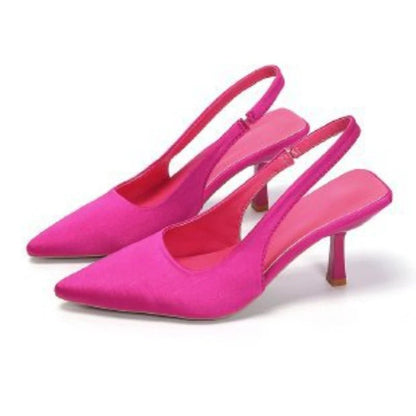 Gleaming Pointed Pumps