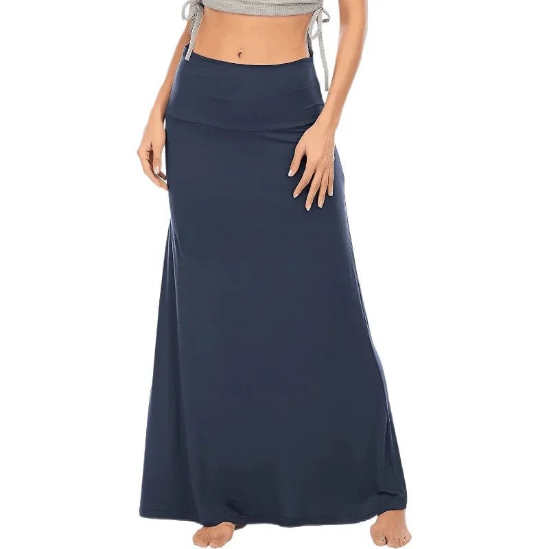 Flowy High Waist Maxi Skirt