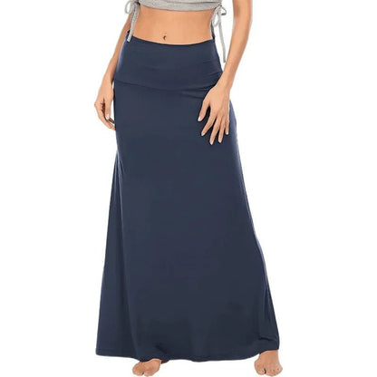 Flowy High Waist Maxi Skirt