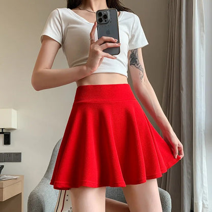 Sporty Pleated Tennis Skirt