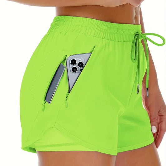 Lightweight Nylon Shorts Lined