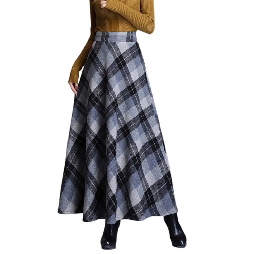 Warm Wool Aline Winter Skirt