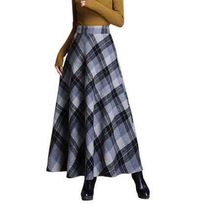 Warm Wool Aline Winter Skirt
