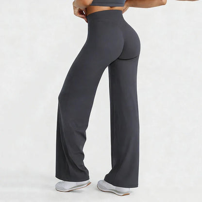 Sculpted Knit Leggings Flared