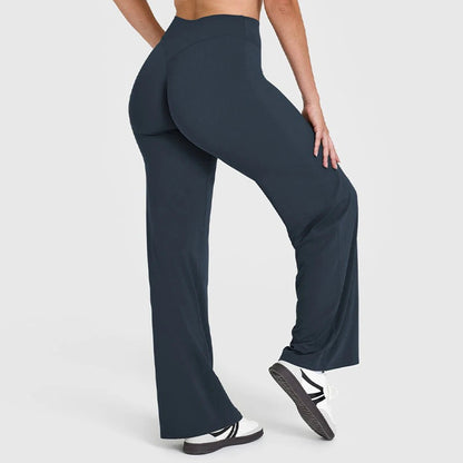 Flared Wide Leg Yoga Pants