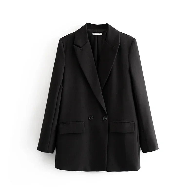 Sleek Blazer Double Button