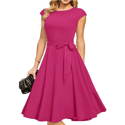 Graceful Sleeveless Cocktail Dress