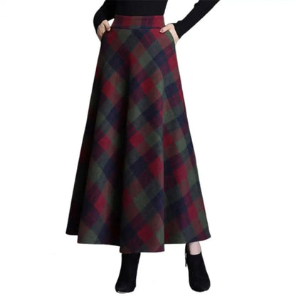 Warm Wool Aline Winter Skirt