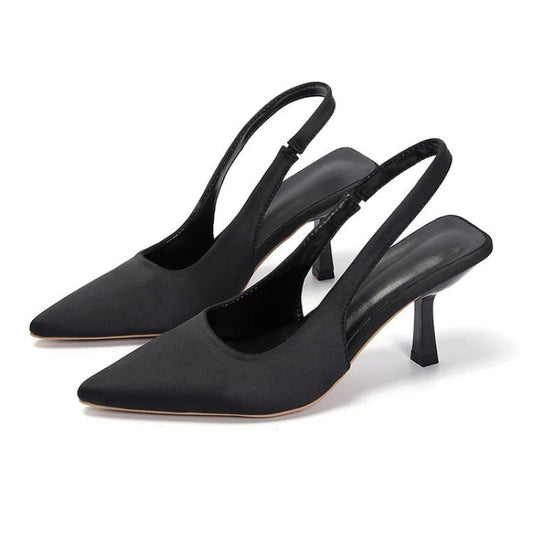 Gleaming Pointed Pumps