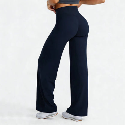 Sculpted Knit Leggings Flared