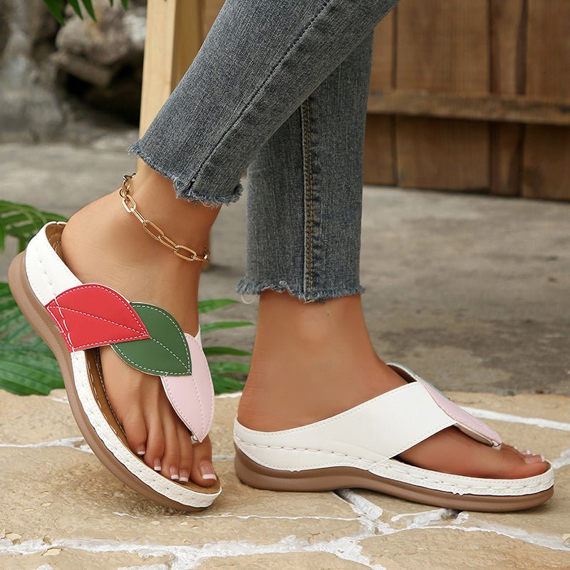 Thick Sole Platform Beach Slides