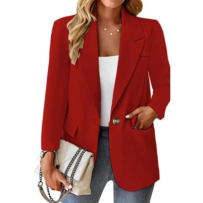 Sleek Blazer Single Button