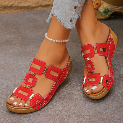 Roman Style Wedge Sandals
