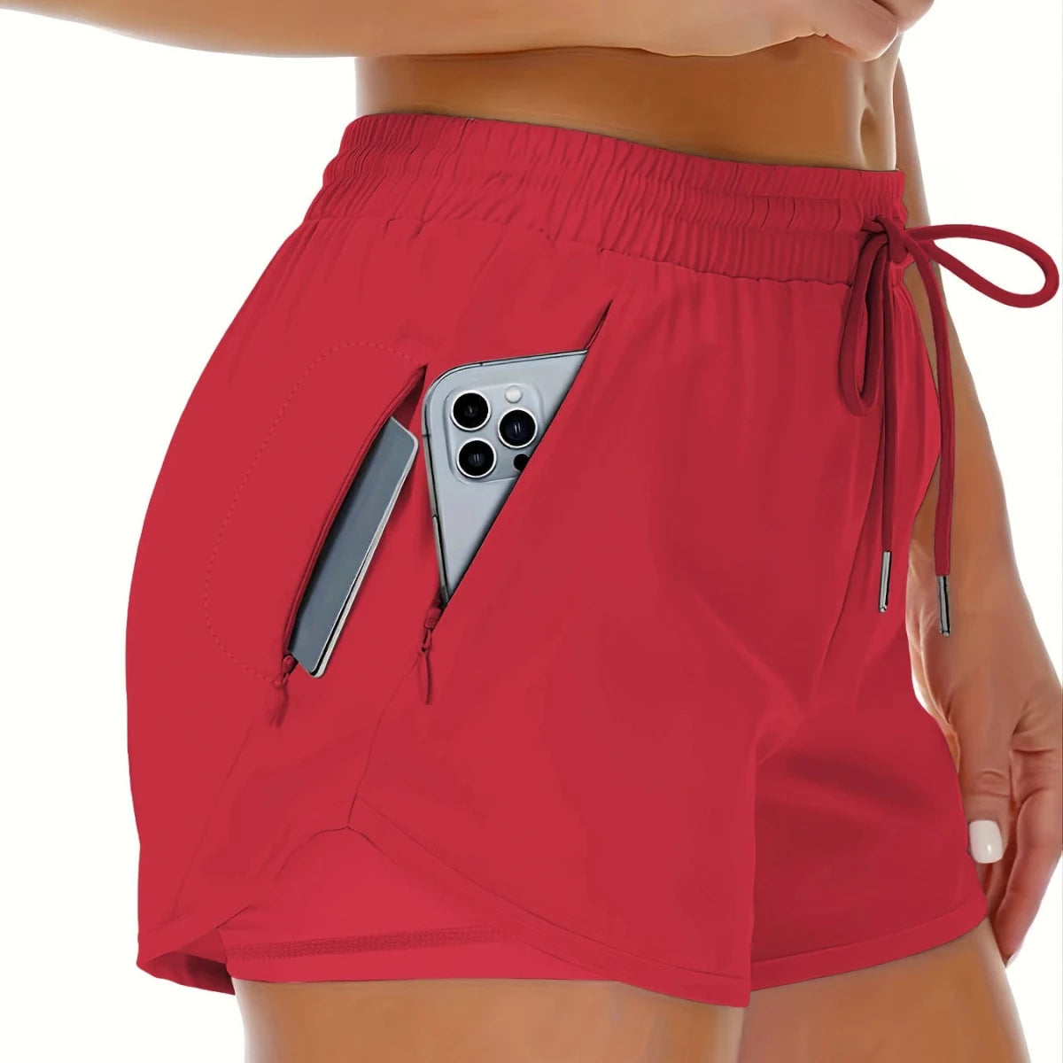 Lightweight Nylon Shorts Lined