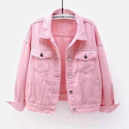 Casual Denim Jacket Oversized