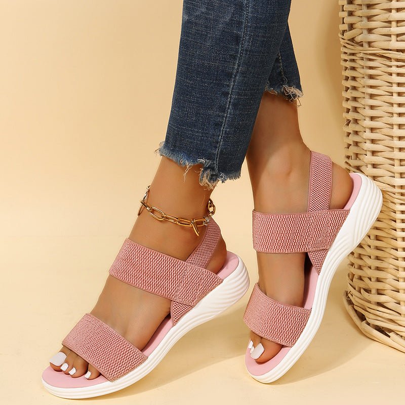 Solid Color Casual Summer Shoes