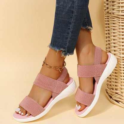 Solid Color Casual Summer Shoes