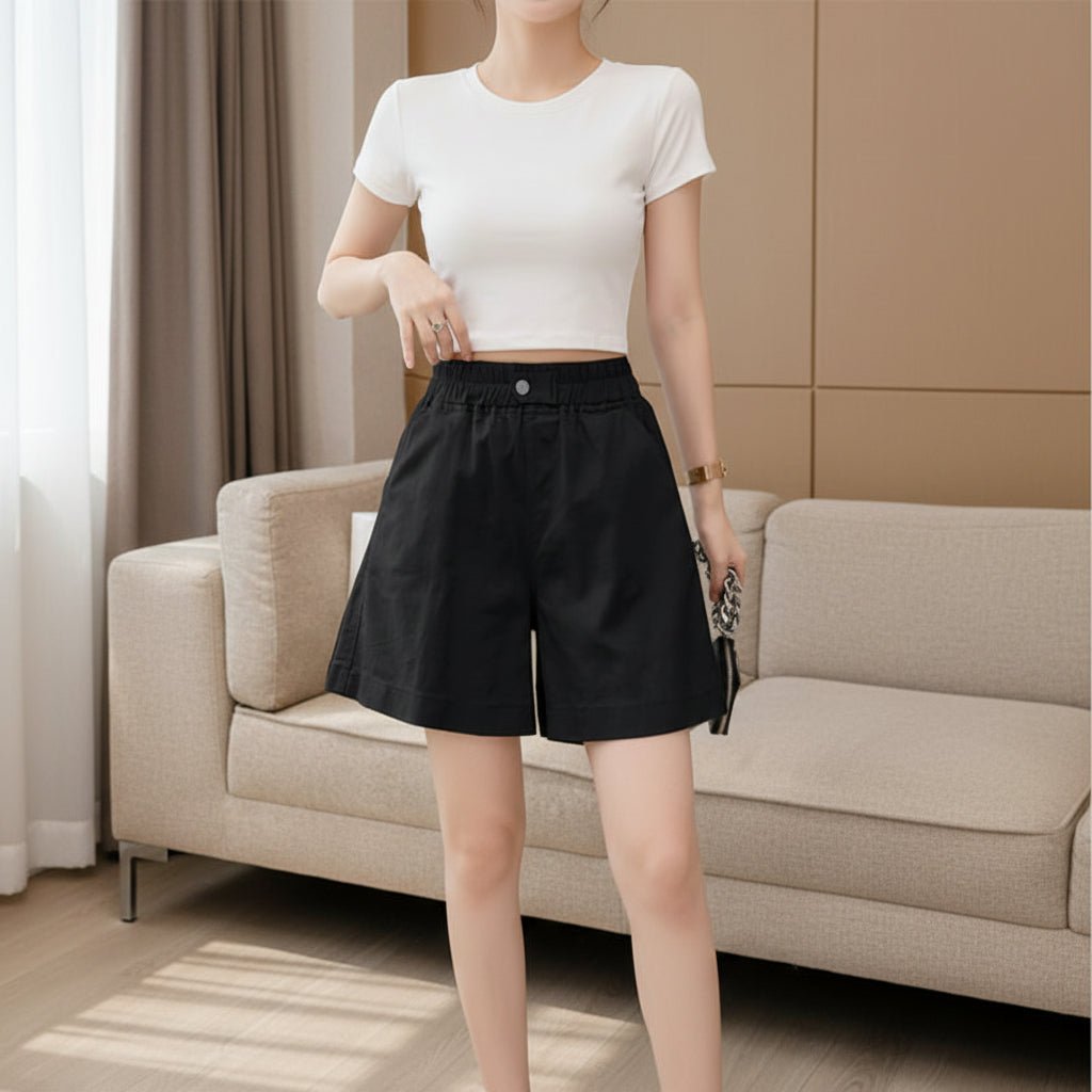 Wide Leg Shorts