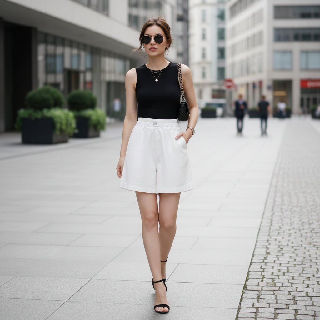 Wide Leg Shorts
