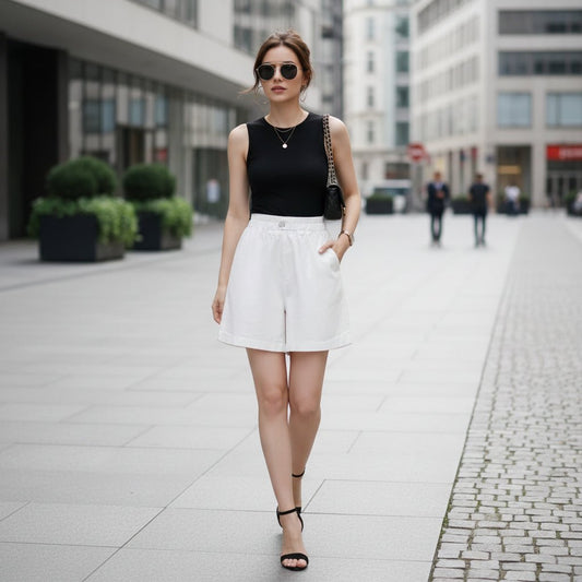 Wide Leg Shorts