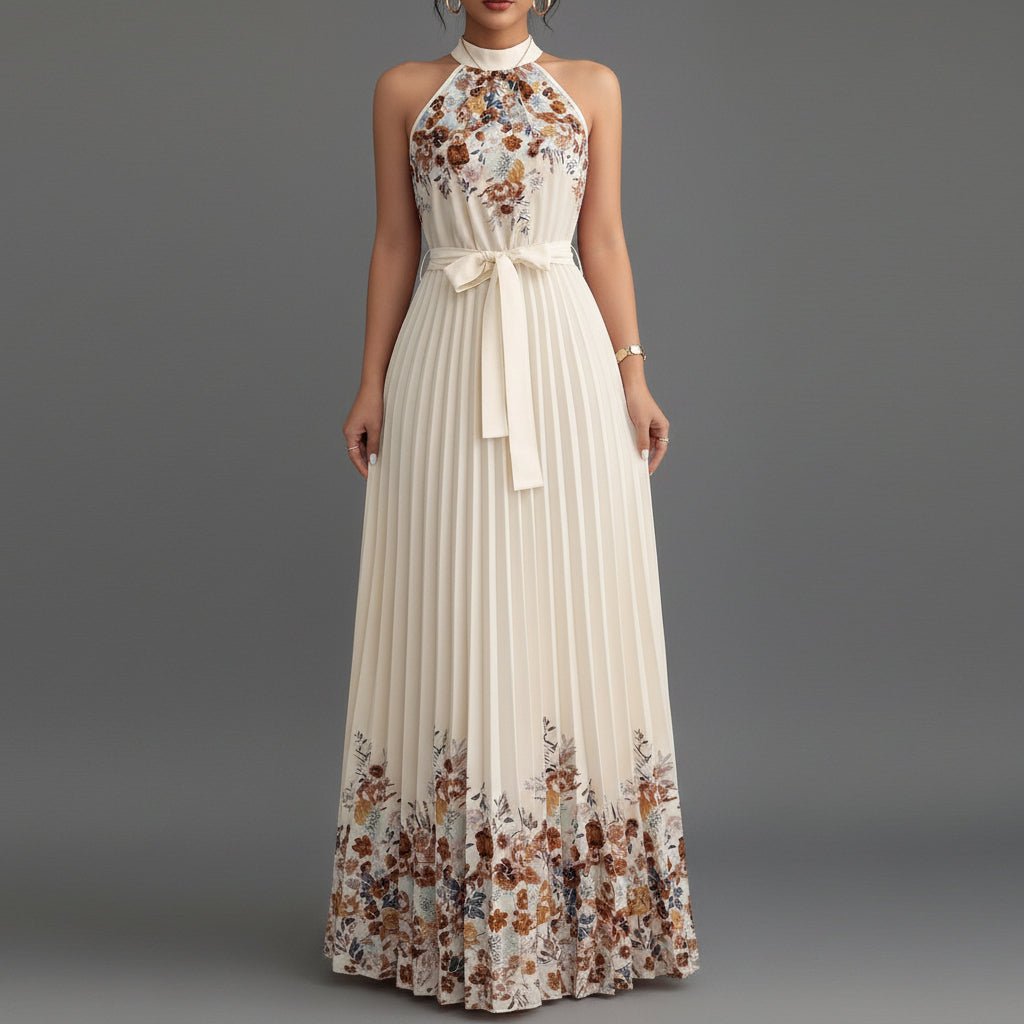 Garden Bloom Neckholderkleid