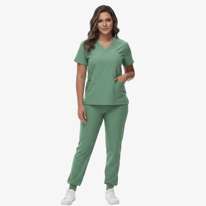 Professional Scrub Set V Neck